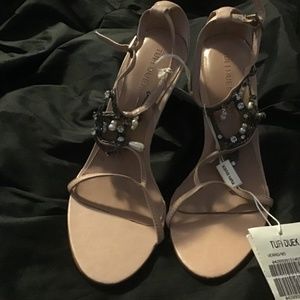 Tufi Duek jeweled heels